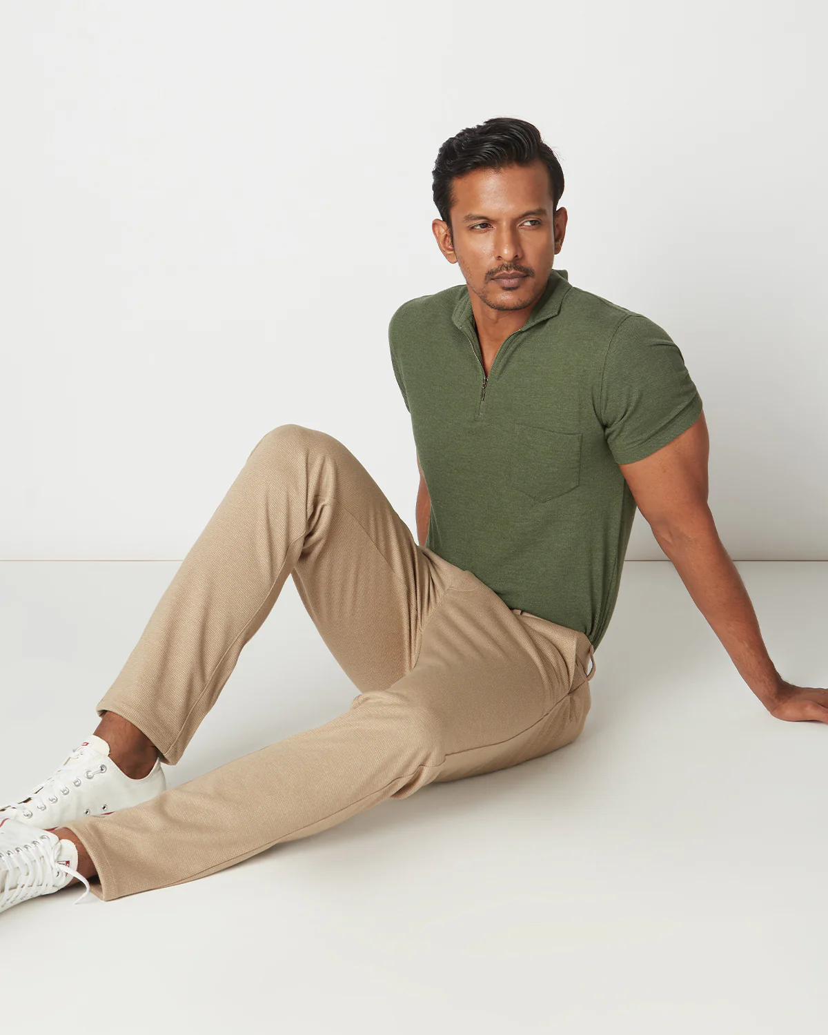 Shift 4-Way Stretch Smart Pants - Khaki - Image 4