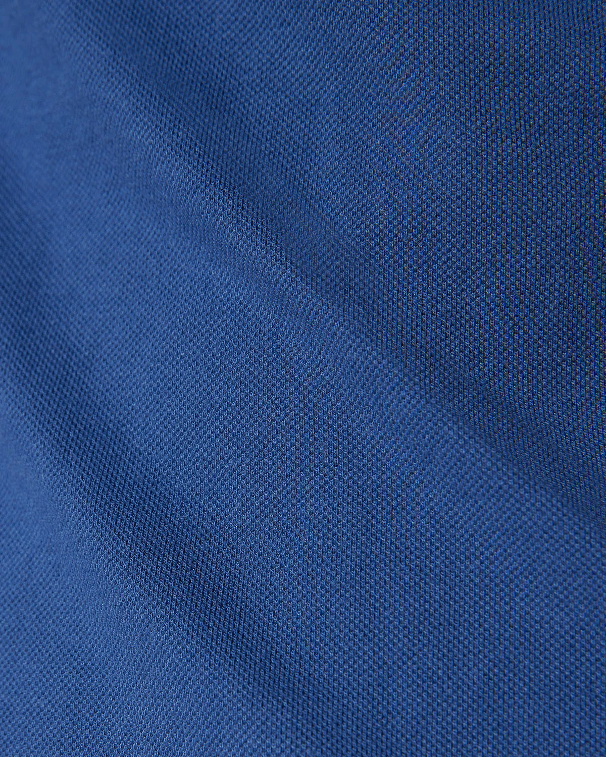 Signature Zipper Polo - Blue - Image 5