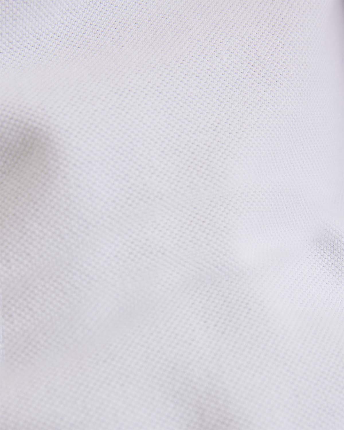 Signature Zipper Polo - White - Image 5