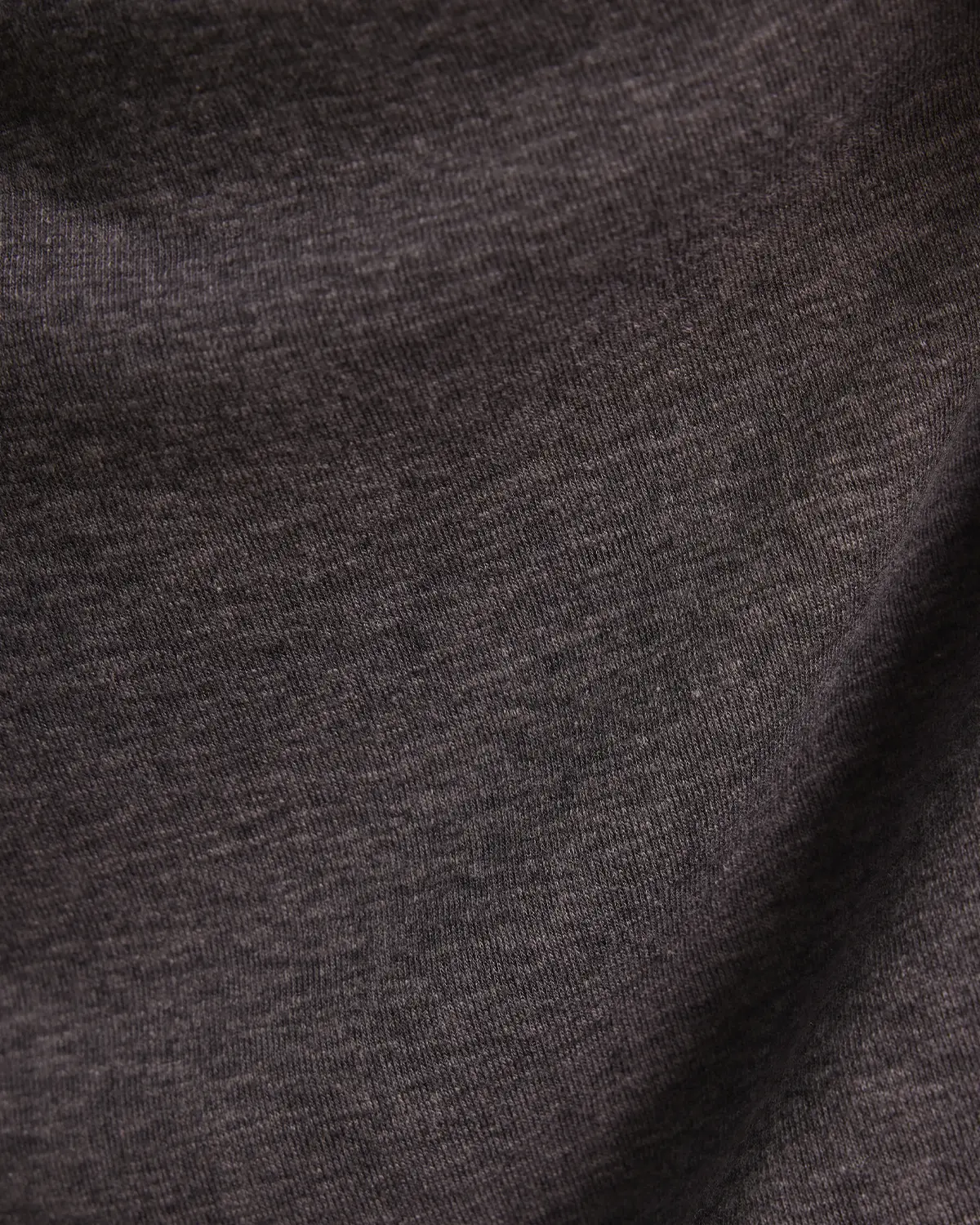 Slub Relaxed T-Shirt- Brown - Image 4