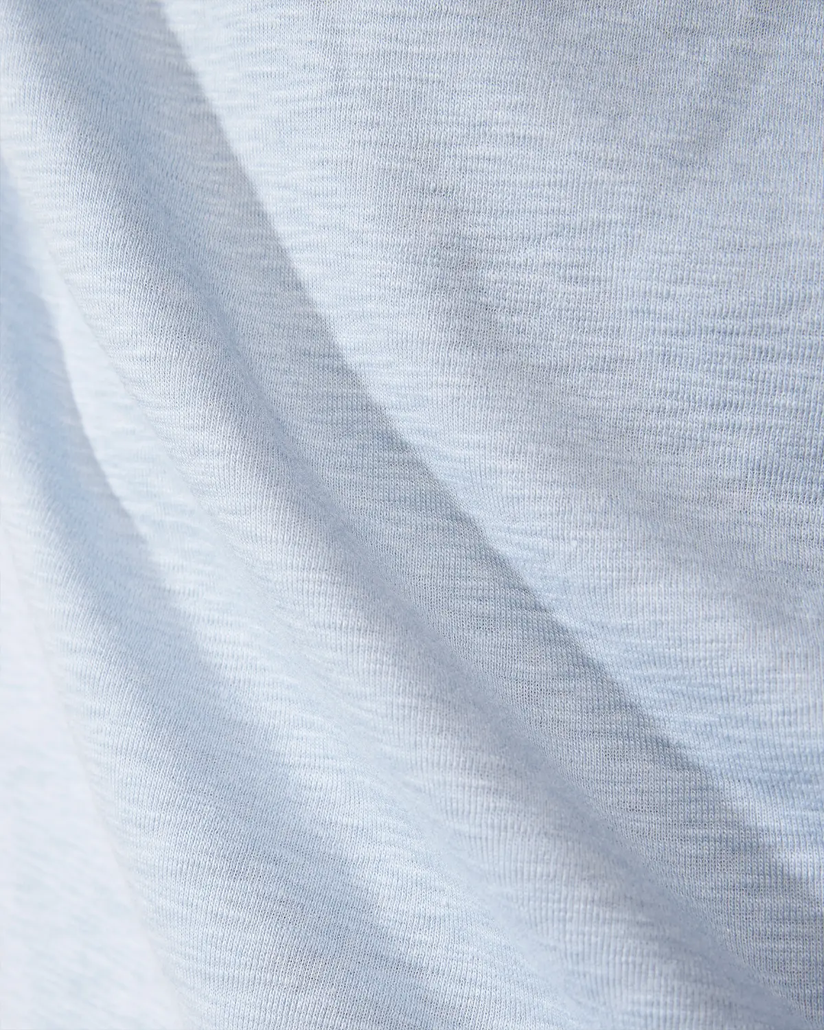 Slub Relaxed T-Shirt- Ice Blue - Image 5