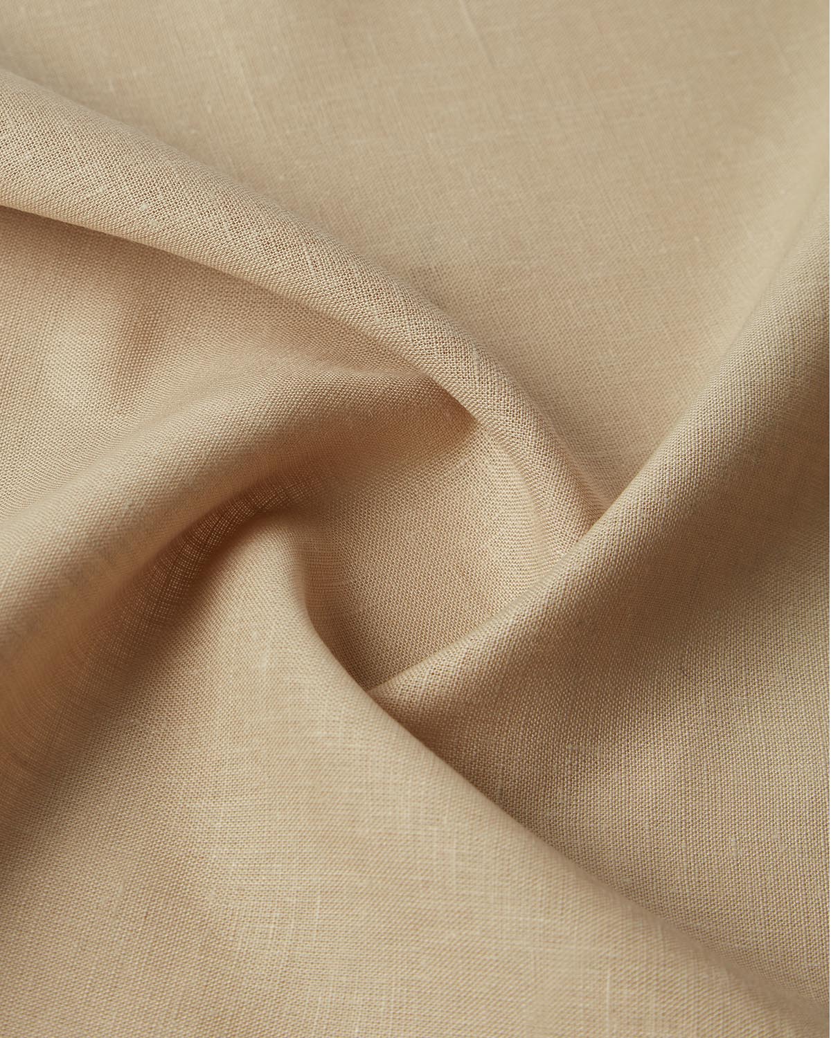 Soft Washed Linen Shirt - Beige - Image 4