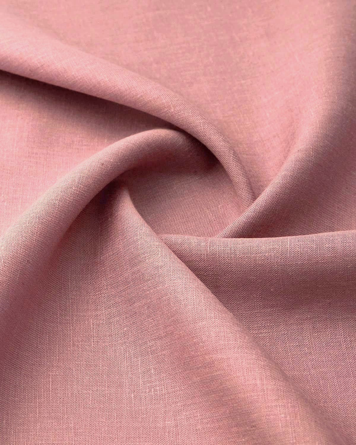 Soft Washed Linen Shirt - Brick - Image 4