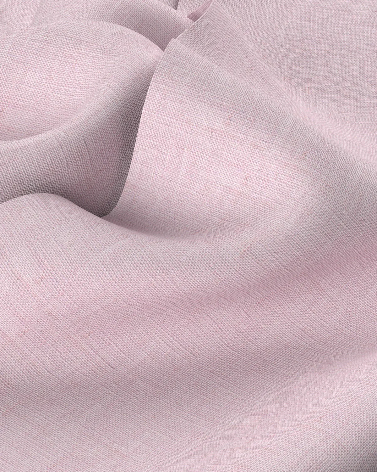 Soft Washed Linen Shirt - Pink - Image 3