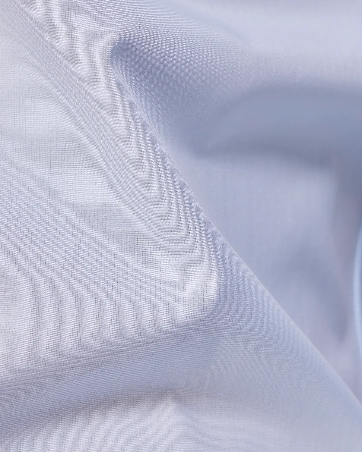 2-Ply Egyptian Cotton Light Blue Poplin Shirt - Image 6