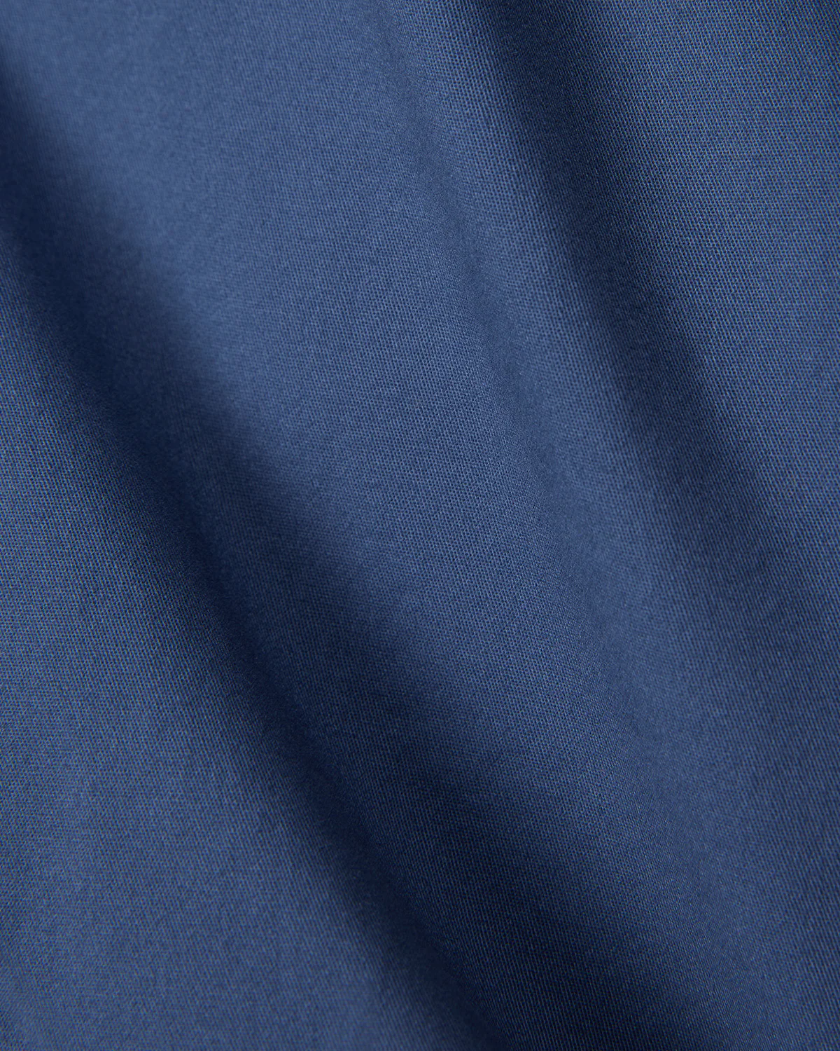 Steel Blue Stretch Twill Shirt - Image 6