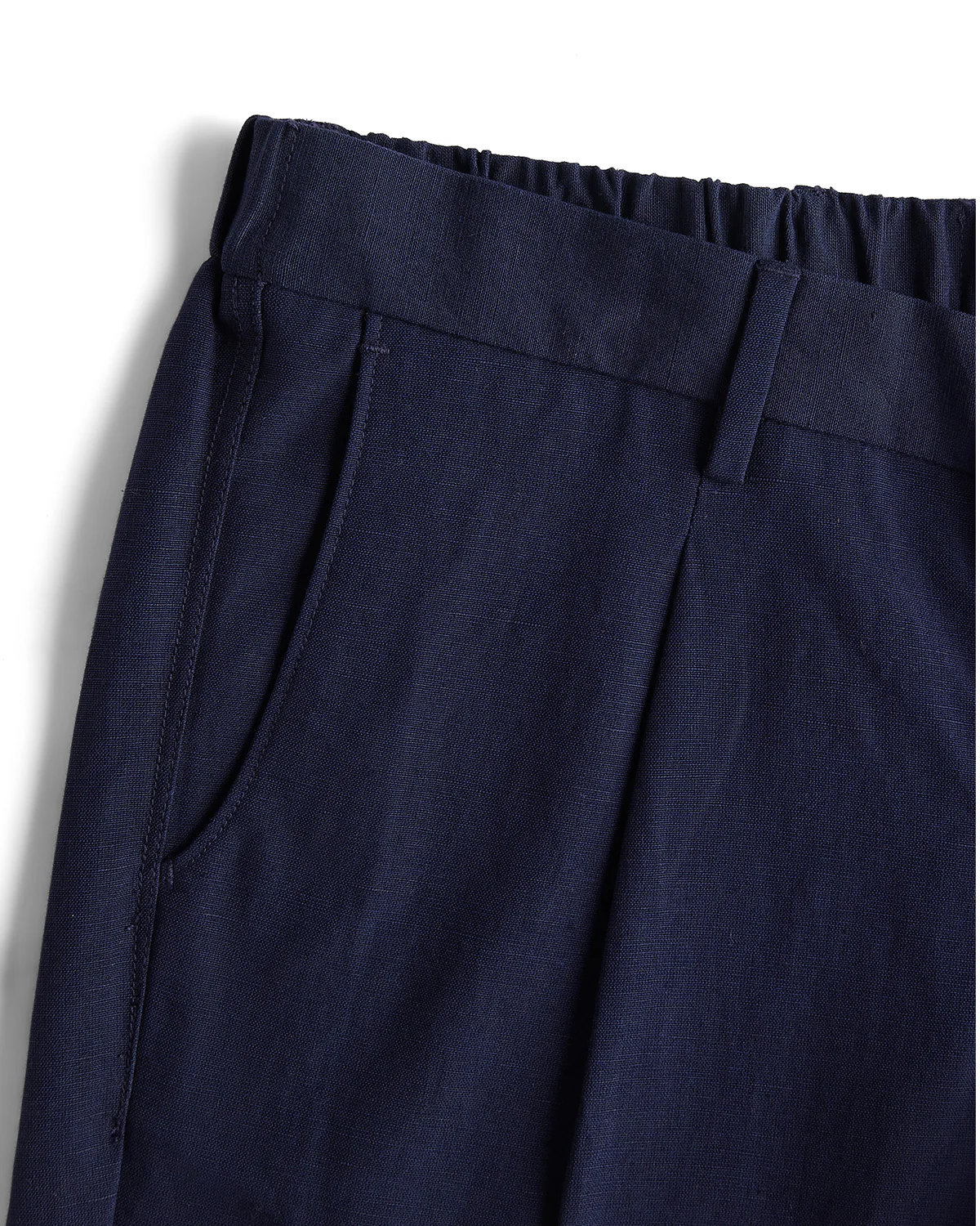 Summerscape Cotton Linen Pants - Navy - Image 2