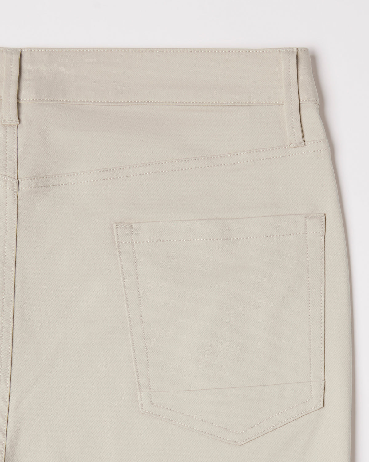 Tailored 5-Pocket Stretch Jeans - Beige - Image 5