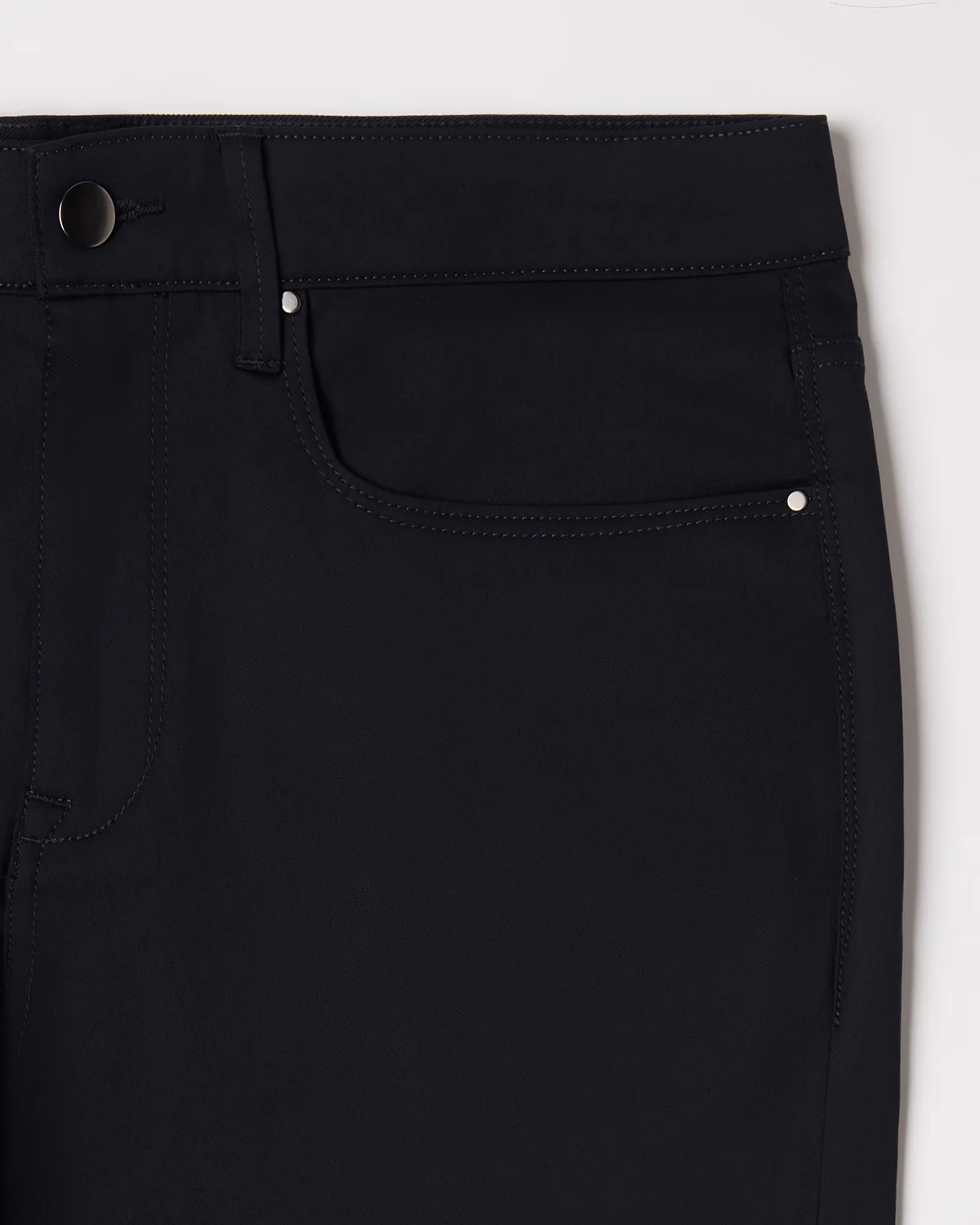 Tailored 5-Pocket Stretch Jeans - Black - Image 2
