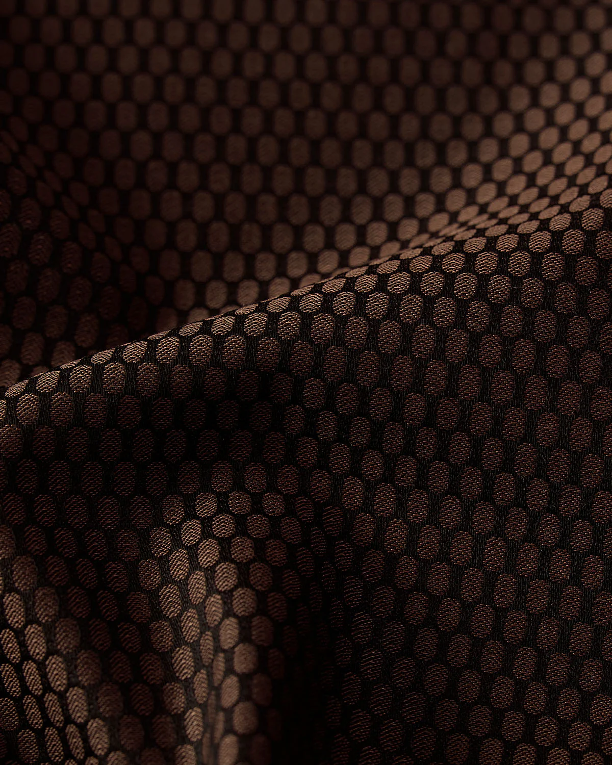Terrafade Jacquard Shirt - Black & Brown - Image 4