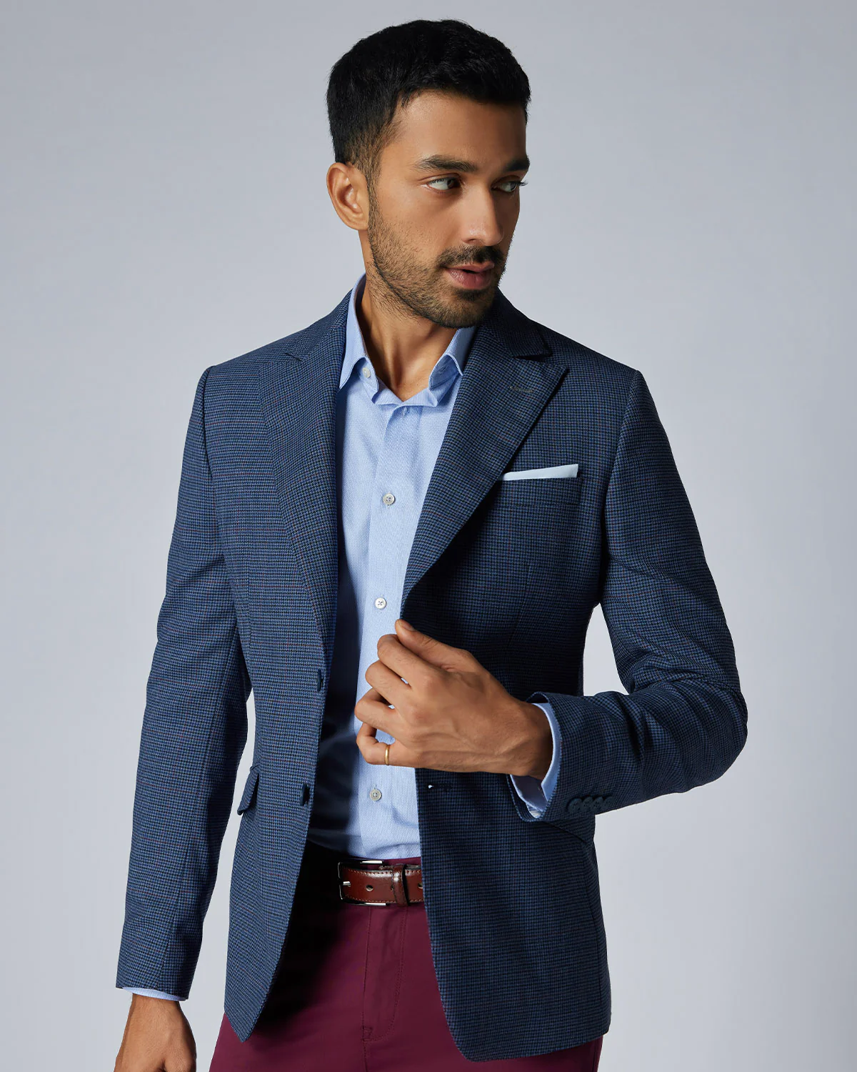 The Cambridge Blazer - Blue - Image 4