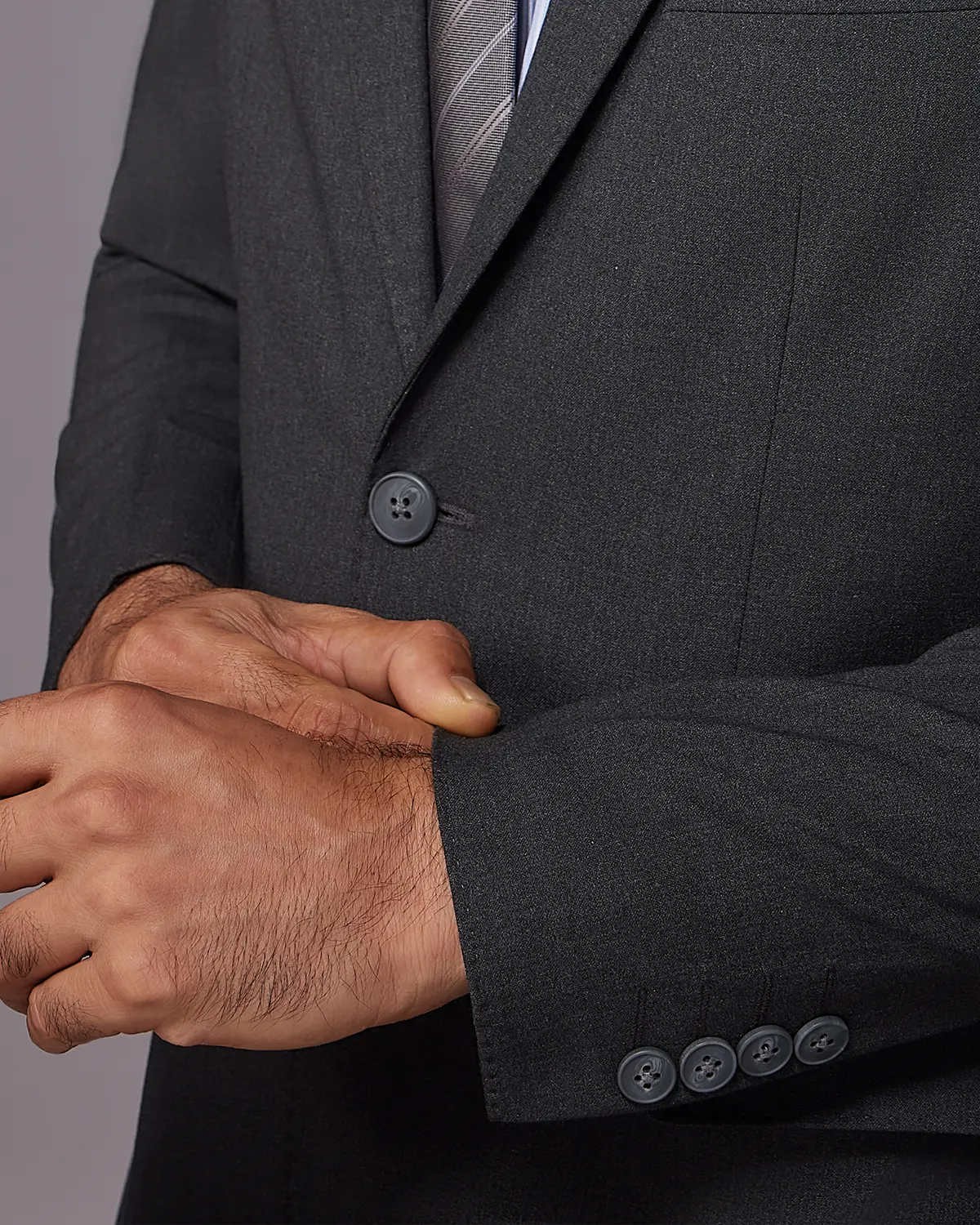 The Flux 4-Way Stretch Blazer - Grey - Image 4
