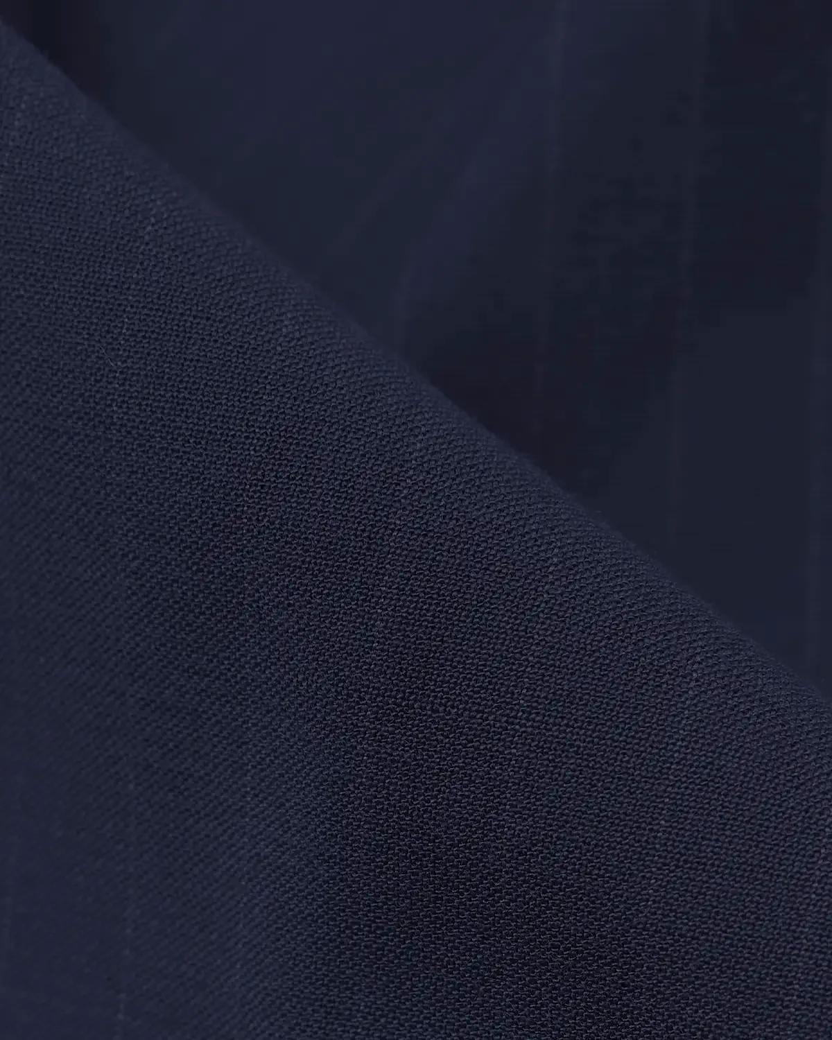 The Sorrento Striped Pleated Relaxed Trousers - Navy - Image 6