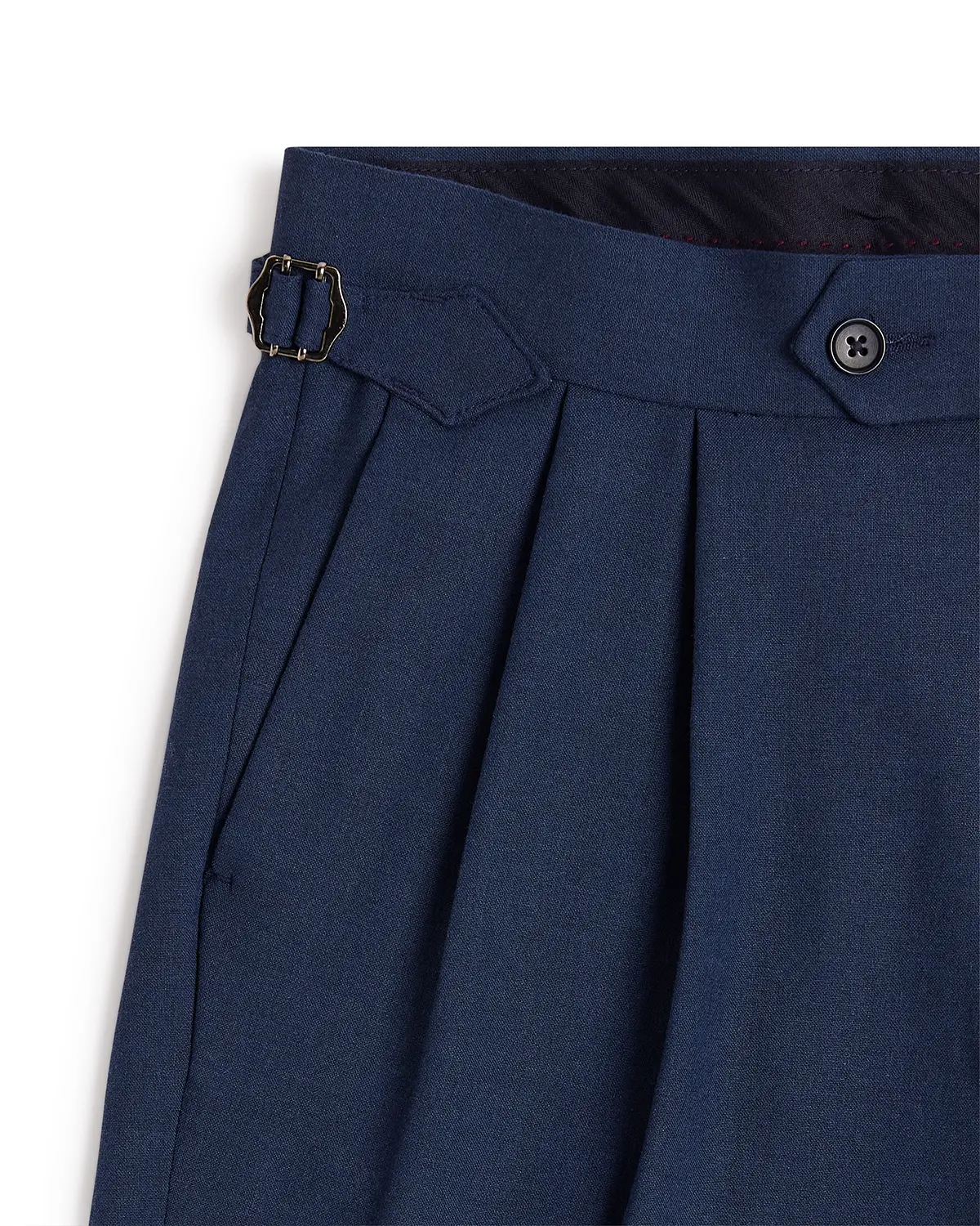The Sterling 4 way structure Relaxed Neapolitan Dress Pants – Navy - Image 4