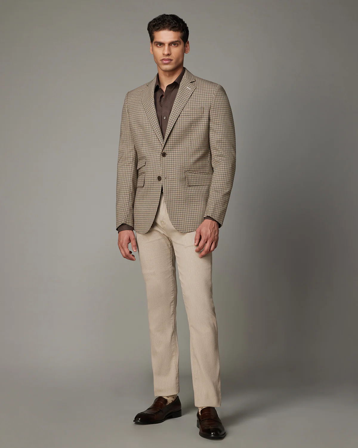 The Waldorf Blazer -  Brown - Image 2