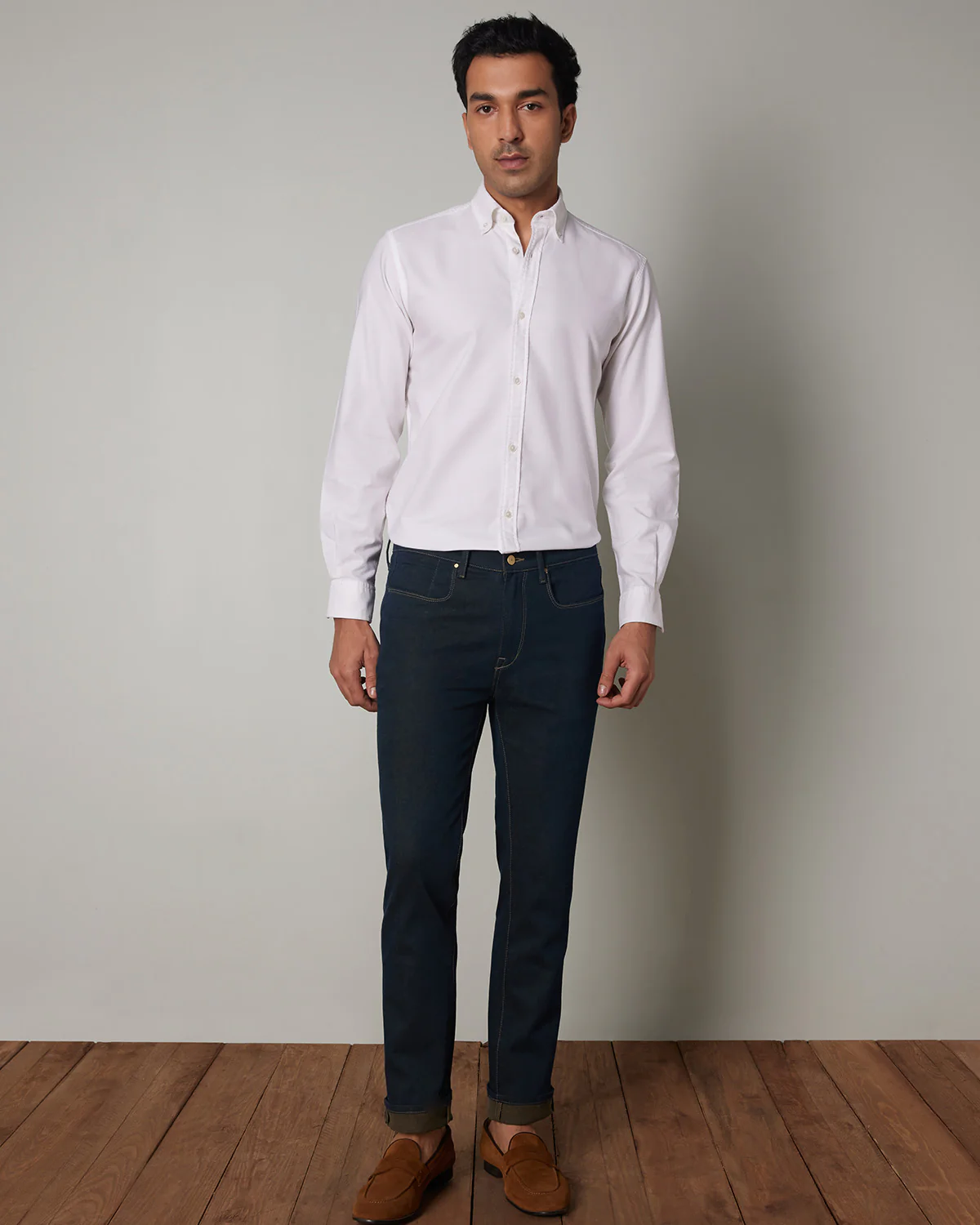 Tinted Indigo Stretch Jeans - Image 2