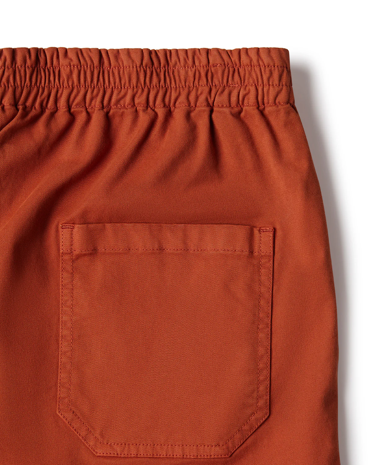 Urban Stretch Washed Shorts - Rust - Image 8