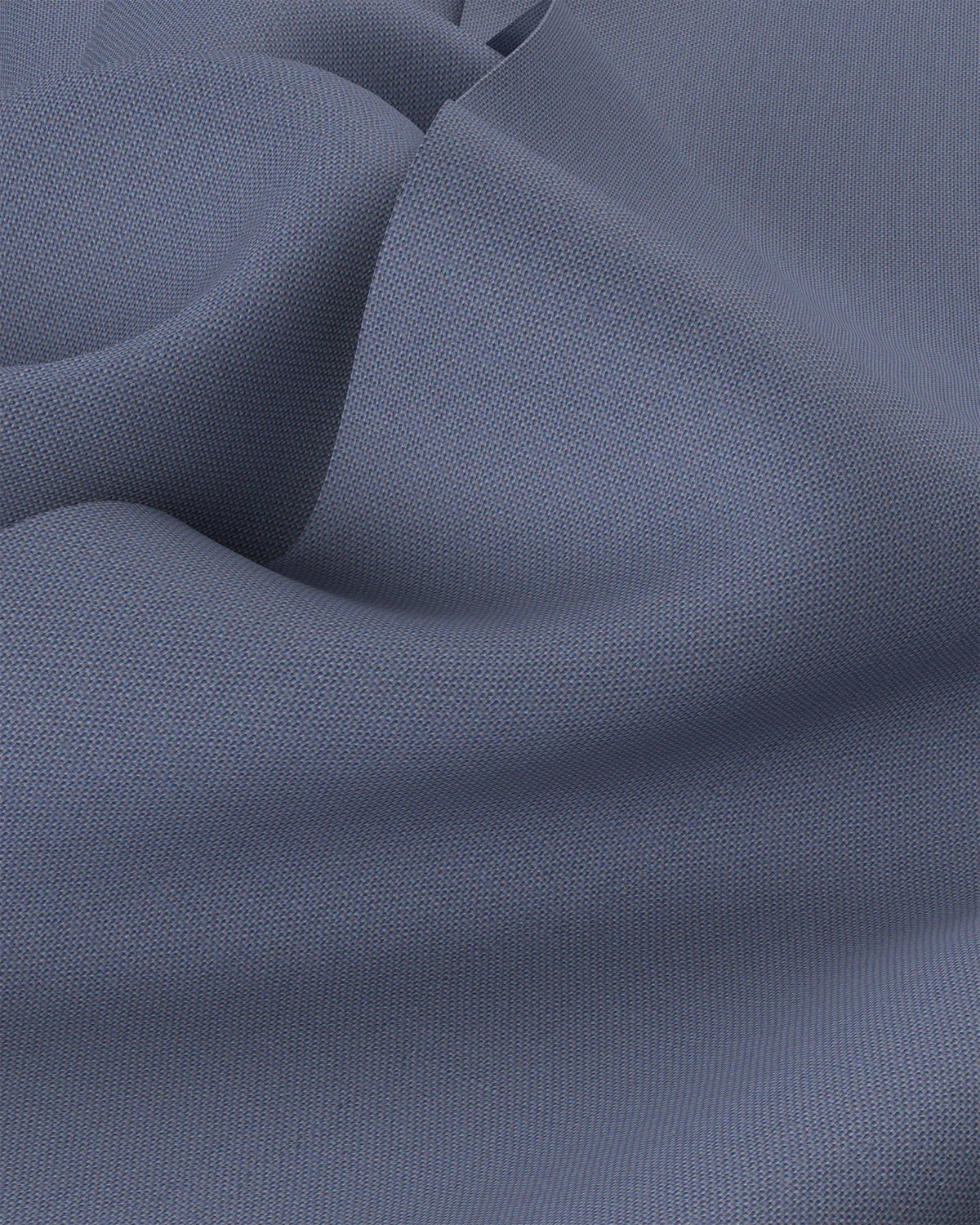 Washed Oxford Shirt - Bluish Grey - Image 3