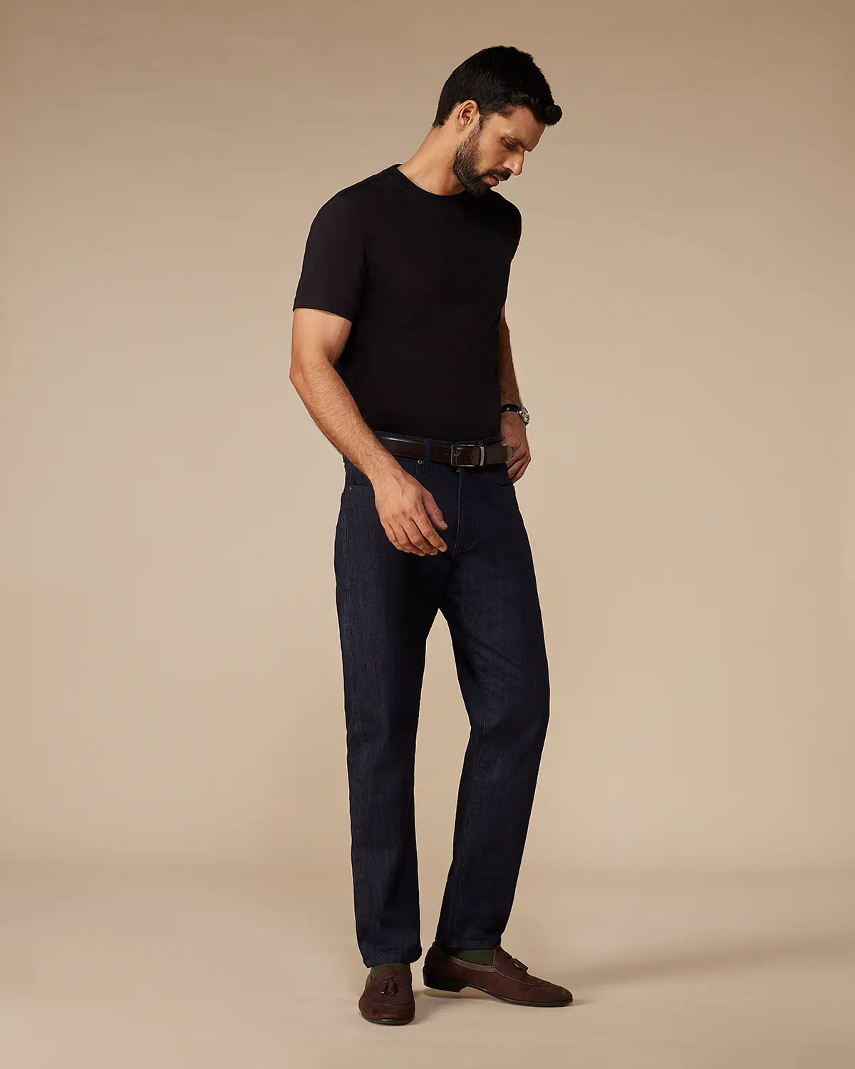 Luxe Supima Cotton T-shirt - Black - Image 5